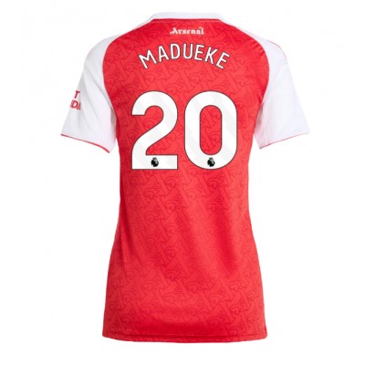 Arsenal Noni Madueke #20 Heimtrikot Frauen 2025-26 Kurzarm Arsenal Noni Madueke #20 Heimtrikot Frauen 2025-26 Kurzarm